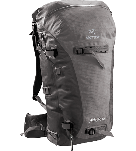 Arrakis 65 Weather resistant and seam-sealed, durable backpack, ideal for skiing, cragging and hiking.
