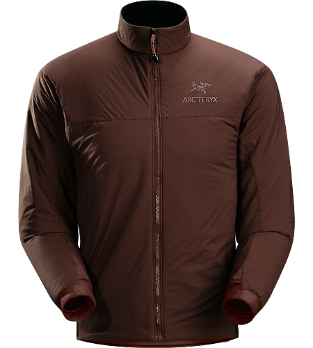 Atom LT Jacket Men's Insulated, mid-layer jacket with wind and moisture resistant outer face fabric; Ideal as a layering piece for cold weather activities.