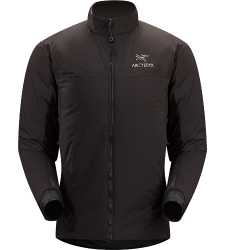 Atom LT Jacket Men's Insulated, mid-layer jacket with wind and moisture resistant outer face fabric; Ideal as a layering piece for cold weather activities.
