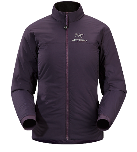 Atom LT Veste Femme Veste couche intermédiaire isolante avec un tissu extérieur résistant au vent et à l'humidité. Idéale en tant qu'élément à superposer lors des activités par temps froid.
