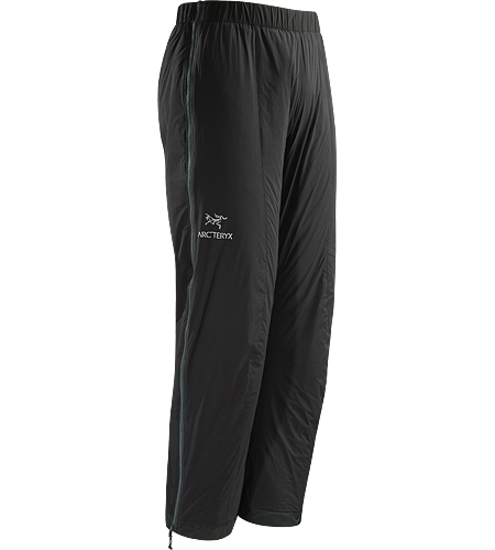 Atom LT Pantalon Pantalon coupe-vent, isolant, fait avec du Coreloft 60™ pour un confort léger et isolant par conditions climatiques froides. Idéal lors des aventures alpines comme épaisseur extérieure pour garder la chaleur corporelle lors des périodes de faible activité.