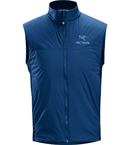 Atom LT Gilet Homme Gilet léger isolé avec du Coreloft™, conçu pour préserver la chaleur vitale; Idéal en superpositions pour les activités par temps froid.
