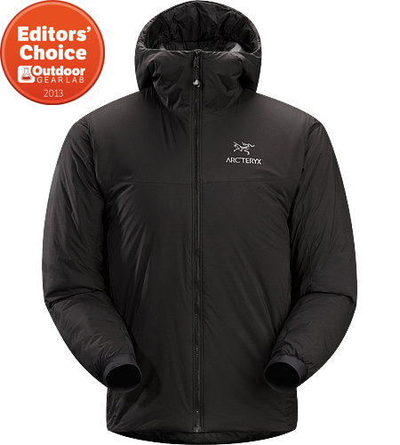 Atom SV Hoody Men's Atmungsaktive, leichte, wattierte Coreloft™-Jacke; ideal als extrawarme Zwischenschicht oder solo bei wärmeren Verhältnissen