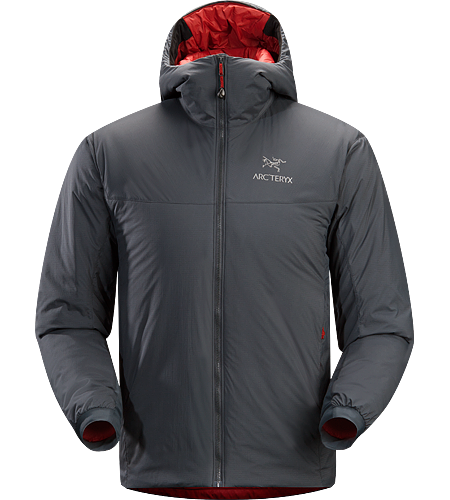 Atom SV Hoody Men's Warm insulated Coreloft™ jacket with an insulated hood; Ideal for use as a super-warm mid-layer in cold conditions, or as a stand-alone piece in warmer conditions.