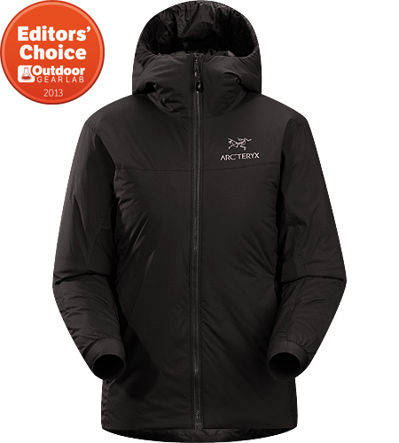 Atom SV Hoody Women's Warm insulated Coreloft™ jacket with an insulated hood; Ideal for use as a super-warm mid-layer in cold conditions, or as a stand-alone piece in warmer conditions.
