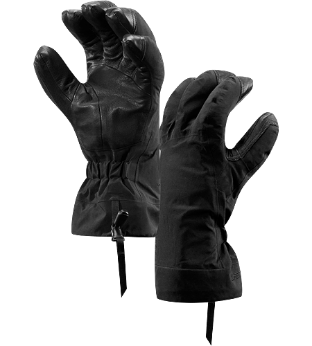 Beta AR Glove Men's Anatomically designed, waterproof gloves with fleece liner and easy-pull wrist cinch system. Ideal for all around alpine adventures