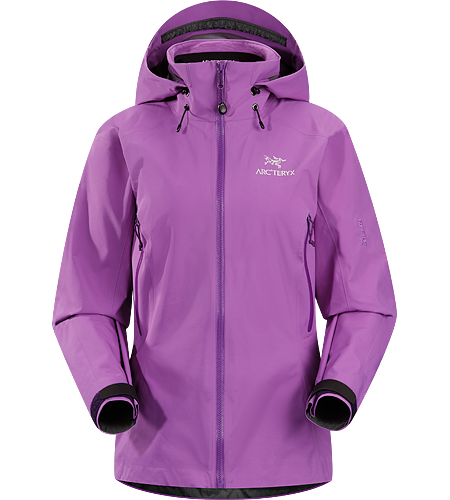 Beta AR Jacket Women's Women-specific, lightweight & packable, waterproof GORE-TEX® jacket; Hip length with a helmet compatible Drop Hood™