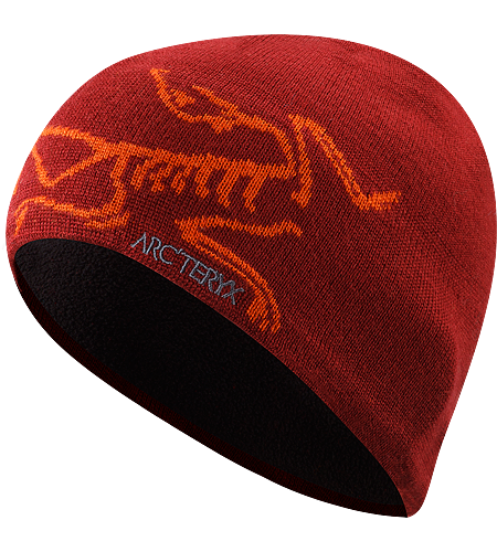 Bird Head Toque Stylish wool/acrylic mix toque with large knitted bird logo