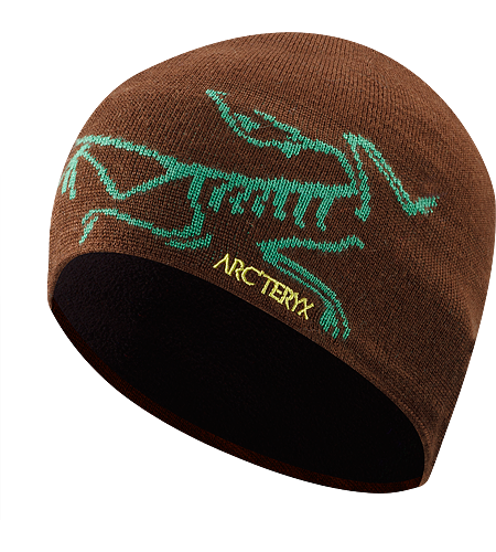 Bird Head Toque Stylish wool/acrylic mix toque with large knitted bird logo
