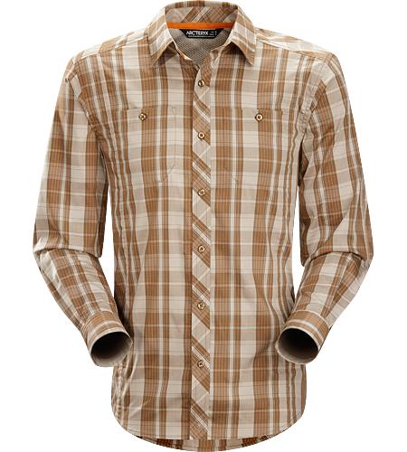 Borderline Shirt LS Men's Lightweight, breathable long sleeved shirt designed with technical features and casual styling for urban adventures