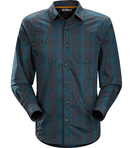 Borderline Shirt LS Men's Lightweight, breathable long sleeved shirt designed with technical features and casual styling for urban adventures