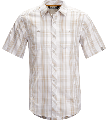 Borderline Shirt SS Men's Lightweight, breathable short sleeved shirt designed with technical features and casual styling for urban adventures