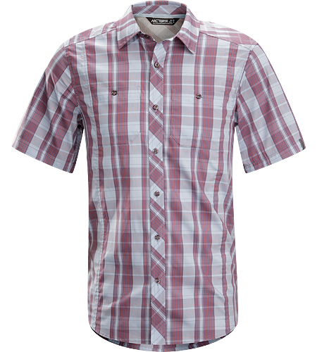 Borderline Shirt SS Men's Lightweight, breathable short sleeved shirt designed with technical features and casual styling for urban adventures