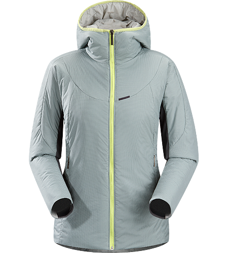 Ceva Hoody Women's Versatile, lightweight, insulated hooded jacket designed to be worn as either a cold weather mid layer, or as a stand alone piece in cold dry conditions