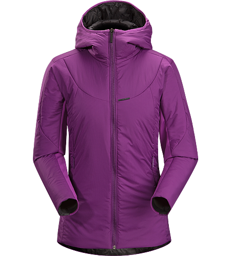 Ceva Hoody Women's Versatile, lightweight, insulated hooded jacket designed to be worn as either a cold weather mid layer, or as a stand alone piece in cold dry conditions