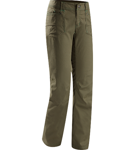 Cheema Pant Women's Slimmer fit jean style pants constructed with a durable cotton canvas with a hint of stretch.