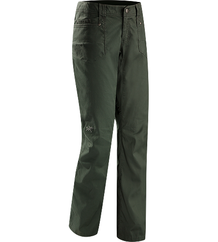 Cheema Pant Women's Slimmer fit jean style pants constructed with a durable cotton canvas with a hint of stretch.