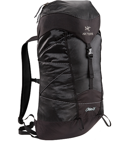 Cierzo 25 Highly compressible, super lightweight secondary summit pack pared down to the essentials only.
