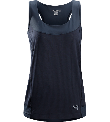 Cita Sleeveless Women's Super lightweight, performance sleeveless top with highly air permeable mesh panels throughout the main body area, paired with comfortable, stretchy racer back straps and rear yoke.