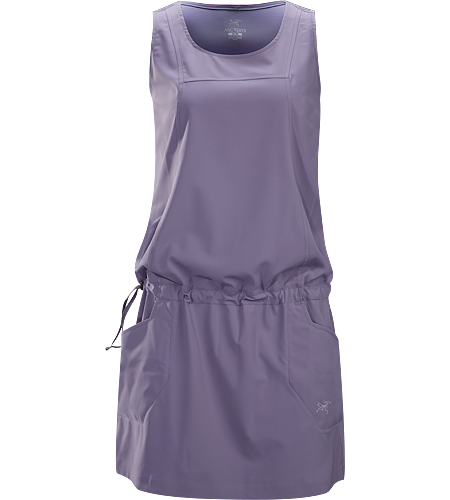 Contenta Dress Women's Relaxed fit dress with integrated waist adjuster, constructed with stretchy, quick drying Diem™ textile. Ideal for hot weather use or while travelling.
