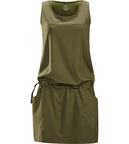 Contenta Dress Women's Relaxed fit dress with integrated waist adjuster, constructed with stretchy, quick drying Diem™ textile. Ideal for hot weather use or while travelling.