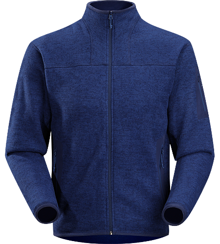 Covert Cardigan Men's Breathable fleece jacket with a casual design; Ideal for layering or as a stand alone piece.