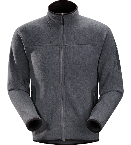 Covert Cardigan Men's Breathable fleece jacket with a casual design; Ideal for layering or as a stand alone piece.