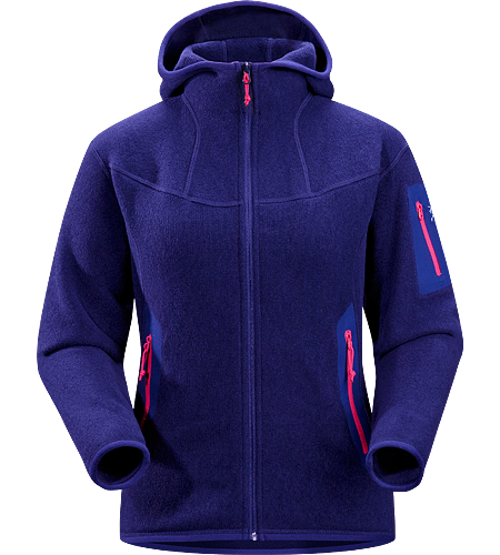 Covert Hoody Women's Breathable fleece hoody with a casual design; Ideal for layering or as a stand alone piece.