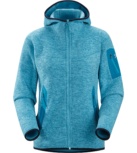 Covert Hoody Women's Breathable fleece hoody with a casual design; Ideal for layering or as a stand alone piece.