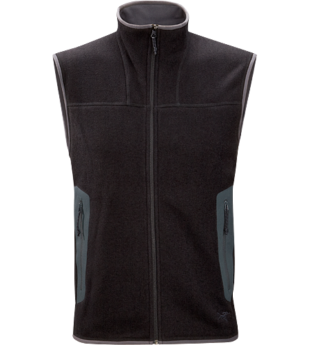 Covert Vest Men's Breathable fleece vest with a casual design; Ideal for layering to maintain core warmth.