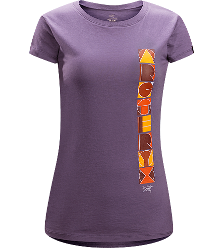 Deco Word T-Shirt Women's Lightweight, 100% cotton, short-sleeved T-shirt with illustrated graphic