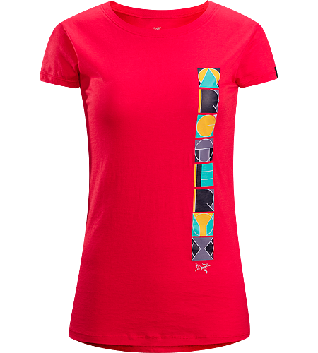 Deco Word T-Shirt Women's Lightweight, 100% cotton, short-sleeved T-shirt with illustrated graphic