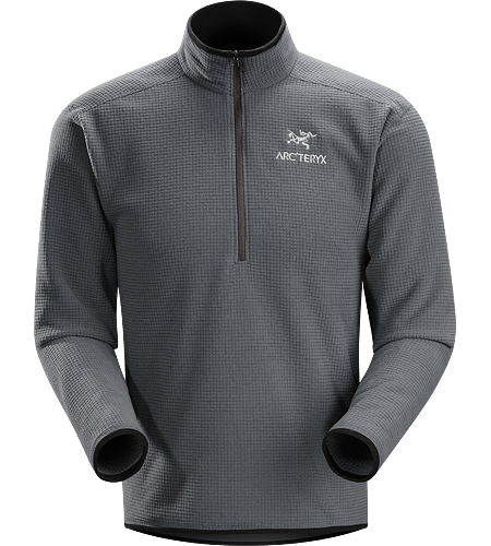 Delta AR Zip Neck Men's Breathable, insulated, high-loft fleece jersey; Ideal as a layering piece