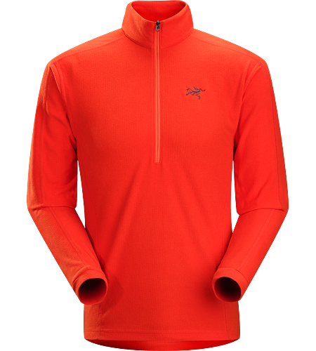 Delta LT Zip Neck Men's Breathable, moisture-wicking, lightweight insulated jersey.