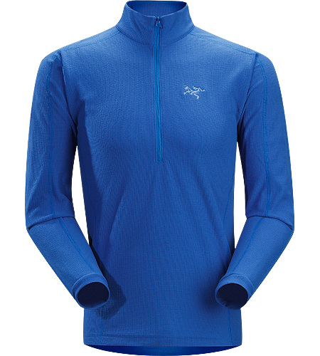 Delta LT Zip Neck Men's Breathable, moisture-wicking, lightweight insulated jersey.