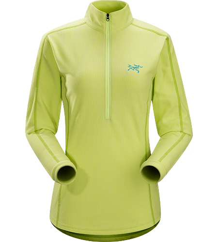 Delta LT Zip Neck Women's Breathable, moisture-wicking, lightweight insulated jersey.