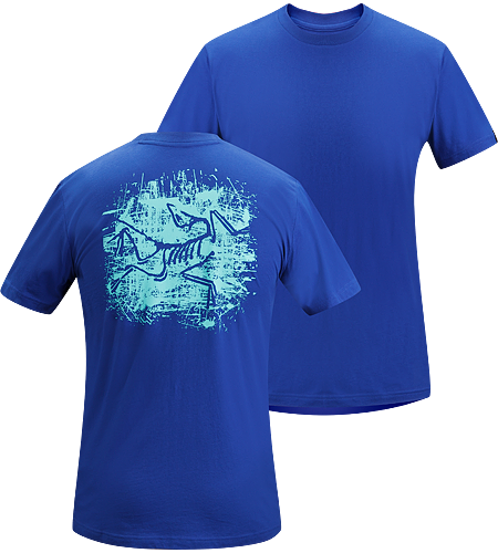 Distressed Bird T-Shirt Men's 100% cotton, short-sleeved t-shirt with illustrated graphic