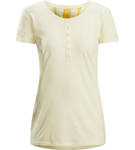Emissary SS Women's Premium quality, short sleeve Henley shirt made of Laincast™ wool blend textile; Ideal for multi-day, multi purpose use.