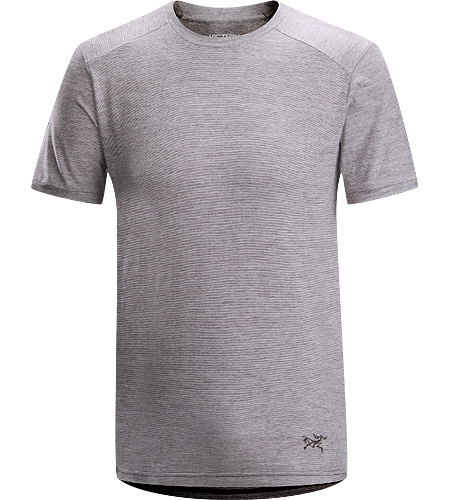 Envoy SS Men's Natural fibre cotton/wool blend crew neck T-shirt with anti-microbial properties