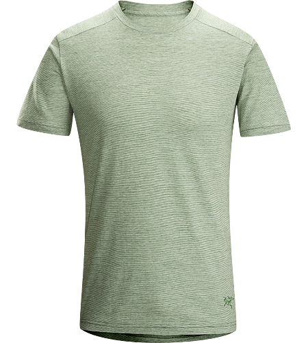 Envoy SS Men's Natural fibre cotton/wool blend crew neck T-shirt with anti-microbial properties