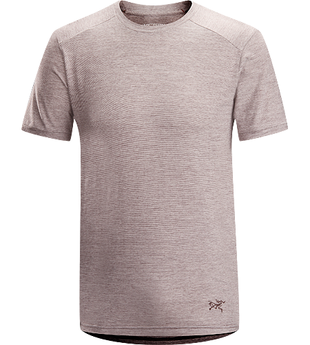 Envoy SS Men's Natural fibre cotton/wool blend crew neck T-shirt with anti-microbial properties