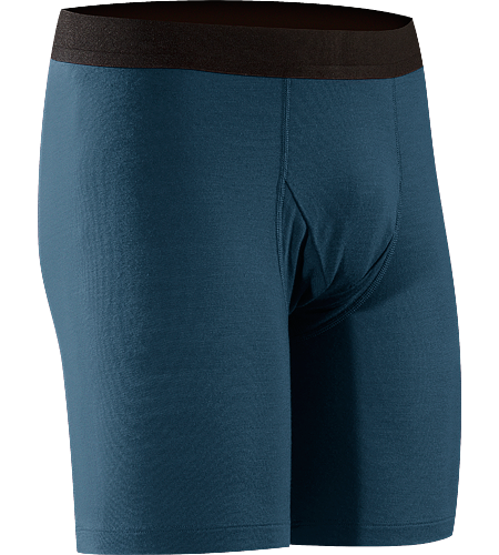 Eon SLW Boxer Homme Boxer léger de première couche, en laine mérinos pour optimiser la gestion de l'humidité; Idéal pour une utilisation active et des randonnées prolongées