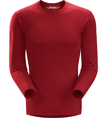 Eon SLW Crew LS Men's Lightweight base layer, constructed using Merino Wool to maximize moisture management; Ideal for active use and during extended backcountry trips