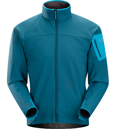 Epsilon AR Jacket Men's Lightweight and breathable, moisture-shedding hardfleece jacket.