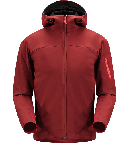 Epsilon SV Hoody Men's Mittelwarme, atmungsaktive und Wasser abweisende Kapuzenjacke
