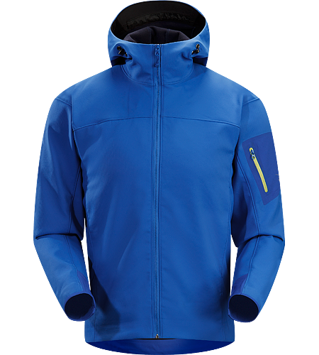 Epsilon SV Hoody Men's Mittelwarme, atmungsaktive und Wasser abweisende Kapuzenjacke