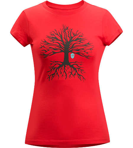 Evolution Tree T-Shirt Women's Women-specific 100% cotton, short-sleeved T-shirt with illustrated graphic