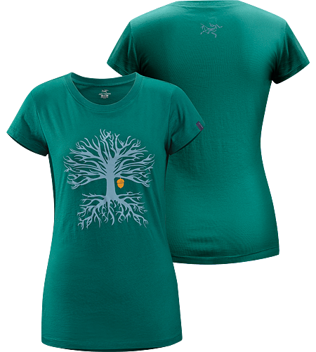 Evolution Tree T-Shirt Women's Women-specific 100% cotton, short-sleeved T-shirt with illustrated graphic