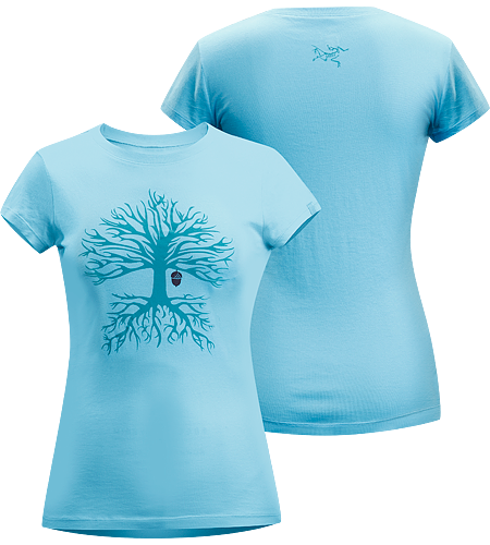 Evolution Tree T-Shirt Women's Women-specific 100% cotton, short-sleeved T-shirt with illustrated graphic