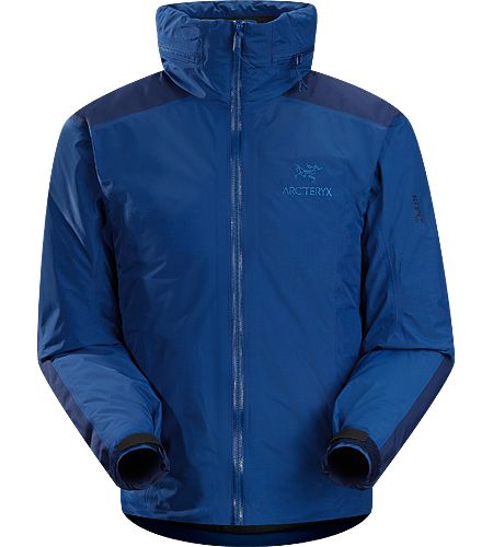 Fission AR Jacket Men's Newly redesigned with enhanced GORE-TEX® Pro fabric with a softer face and Coreloft™ insulation. Insulated, waterproof hardshell jacket with Stow Hood.